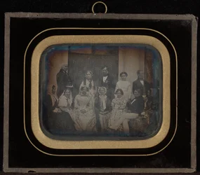 Group Portrait of Twelve Members of the Circle of Eynard-Lullin